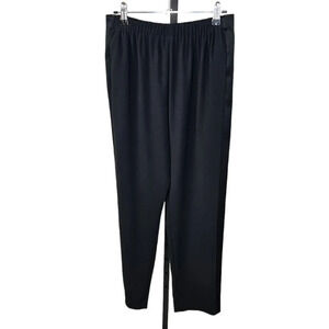 Kenzo Womens High Waist Black Pants